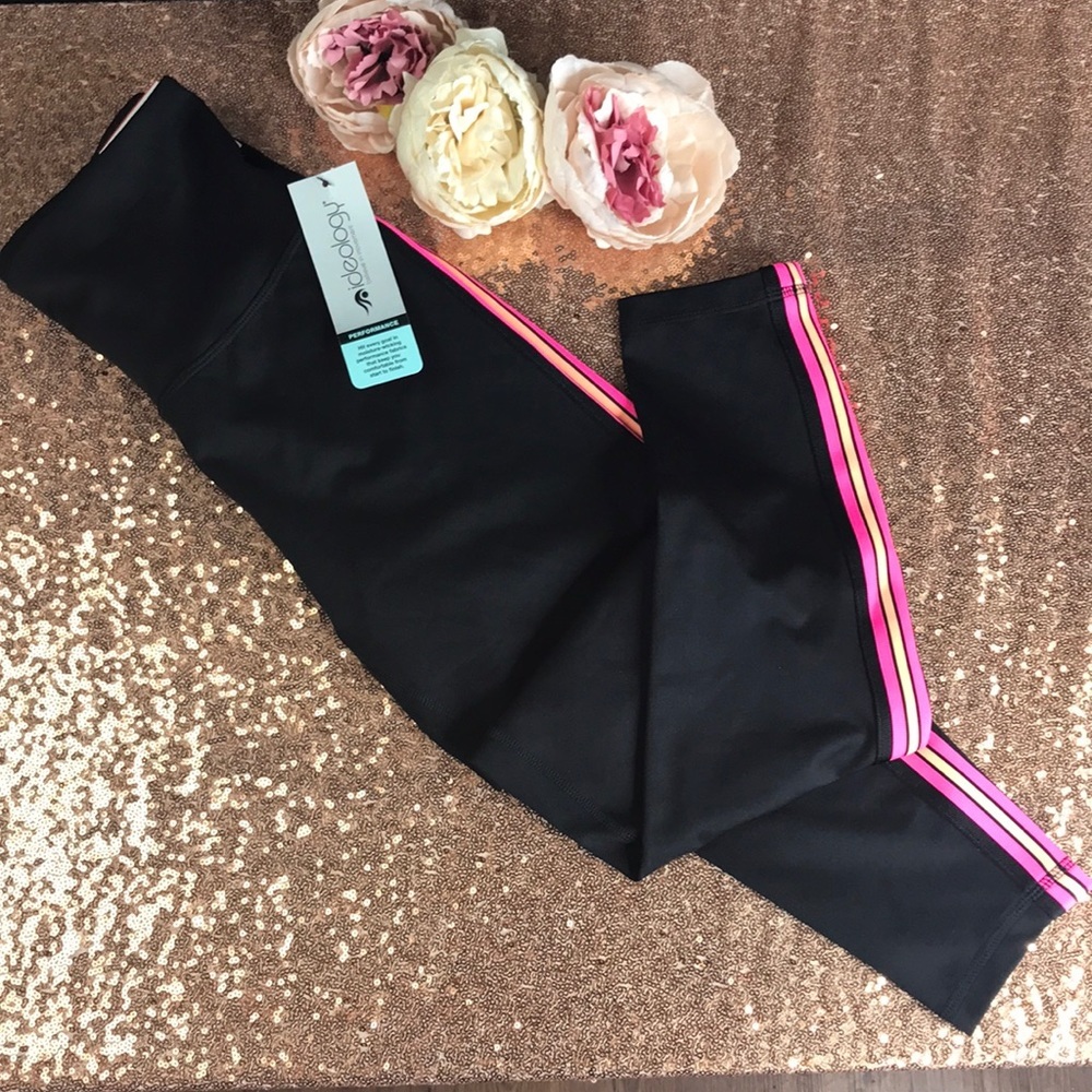 Ideology Pop Stripe High-Waist Leggings Size XS